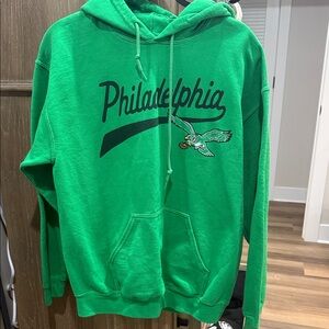 Philadelphia eagles kelly green hoodie - junk food clothing brand